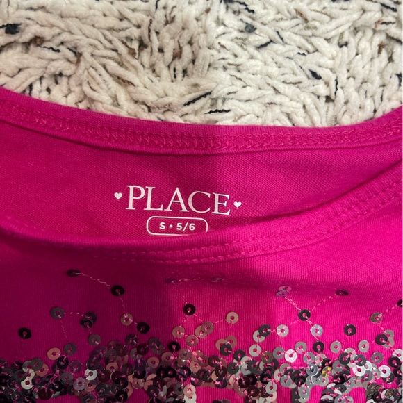 Place Pink Sparkle Squad Long Sleeve Tee - Picture 3 of 4